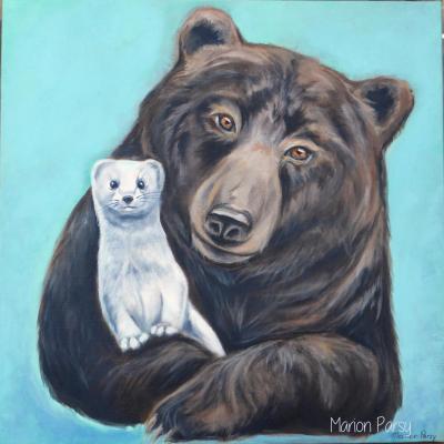L'ours et l'hermine